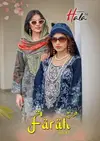 Farah Vol 1 By Hala Pure Cotton Printed Dress Material Suppliers In India
